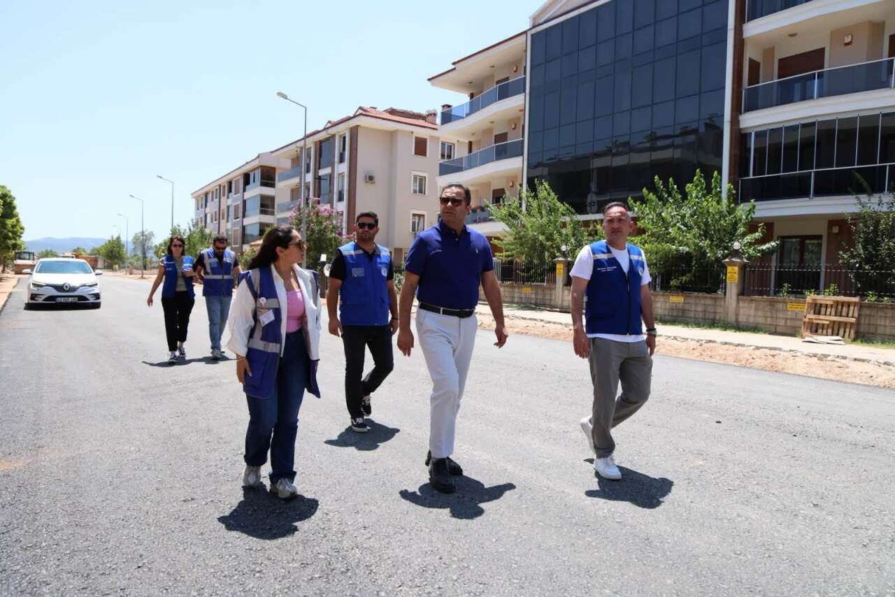 Muğla Büyükşehir Belediyesi Genel Sekreteri Tayfun Yılmaz Çalışmaları Yerinde İnceledi 4